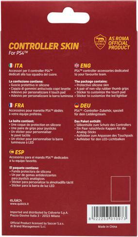 Produktbild GED Controller Skin AS Roma 4.0 (PS4) (PS4)