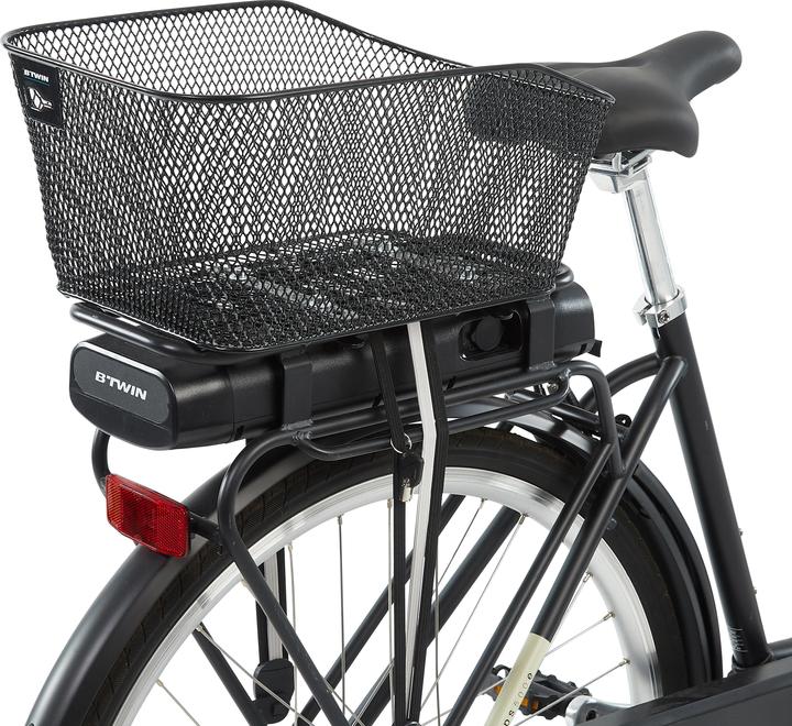 Image du produit Elops Panier vélo 13 litres pour porte-bagages acier galvanisé (13 l)