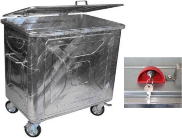 Produktbild Verwo Stahlcontainer (800 l)