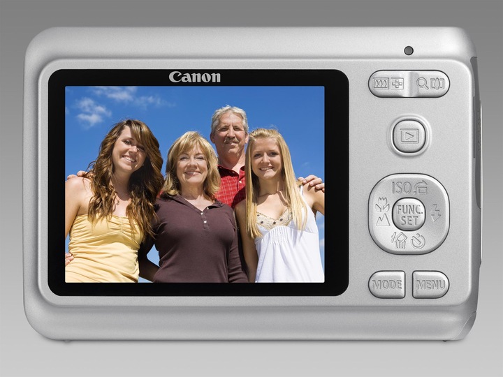Actual product image Canon PowerShot A480, 10 million pixels, 3.4x zoom, blue (0.00 Mpx, 1/2,3'')