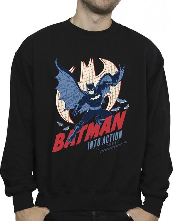 Immagine prodotto Felpa in cotone Batman Into Action (L)