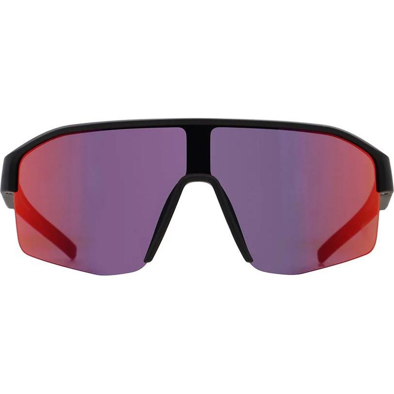 Thumbnail - Red Bull Spect, Damen, Sportbrille, Dundee (black smoke with red mirror, black smoke with red mirror), Schwarz