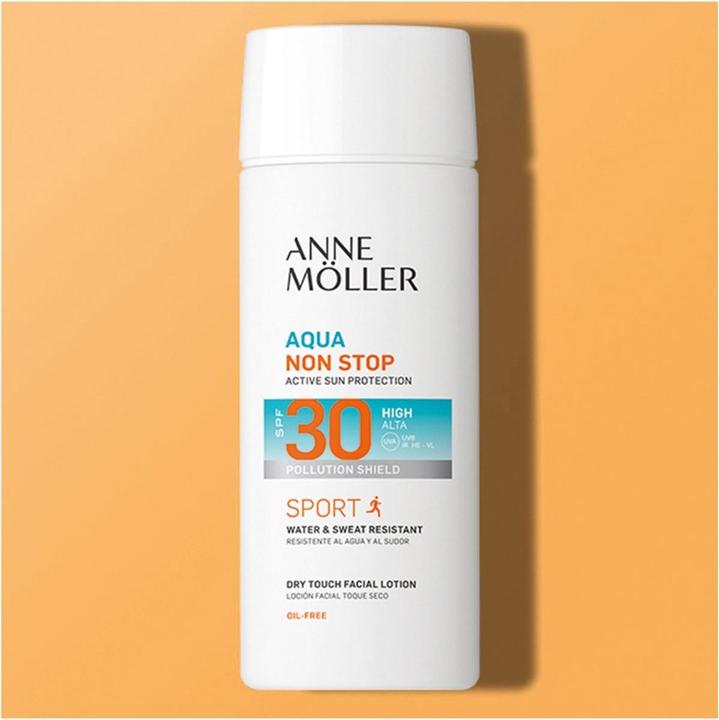 Actual product image Anne Möller NON STOP aqua SPF30 75 ml (Sun cream face, SPF 30, 75 ml)