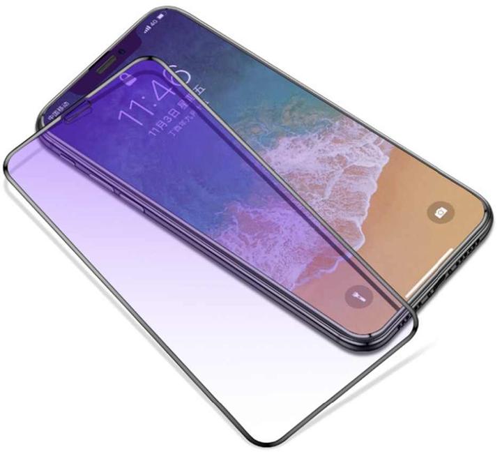 Image du produit PhoneLook 3D Tempered Glass vitre de protection noir anti-lumière bleue S21 Ultra (1 pcs, Samsung Galaxy S21 Ultra 5G)