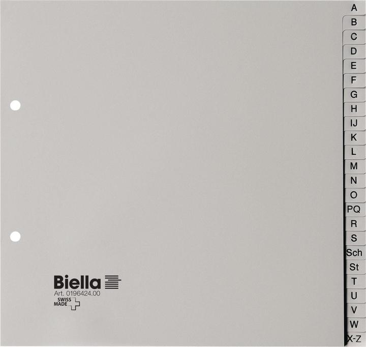 Actual product image Biella Partially covered PP register