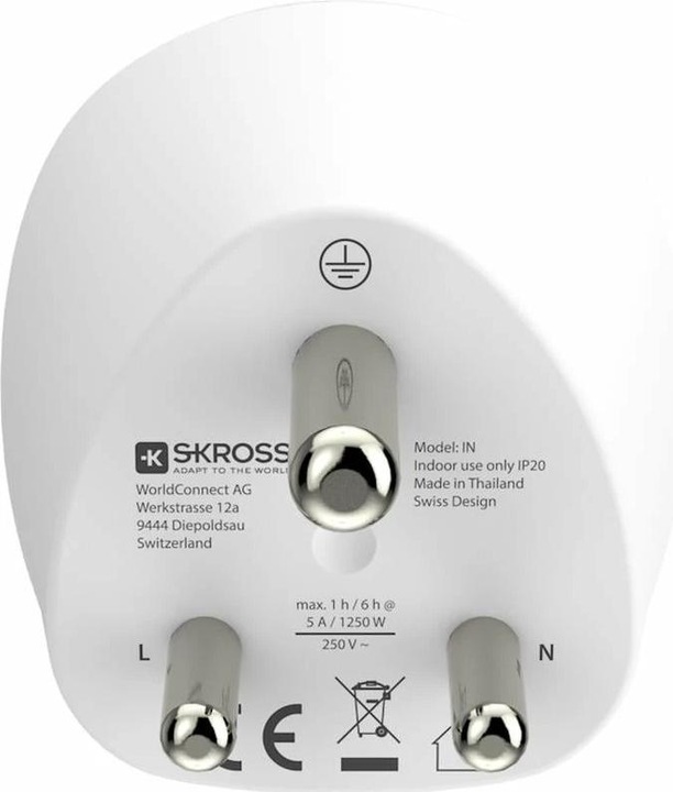 Productafbeelding Skross Combo World - India
