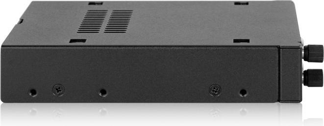 Produktbild Icy Dock MB492SKL-B 3.5in Case 2.5in HDD oder SSD SAS SATAIII fuer industrielle Systeme mit Staubschutzkla...