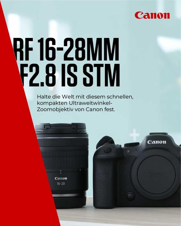 Immagine prodotto Canon RF 16-28 mm f/2,8 IS STM (Canon RF, Full frame)