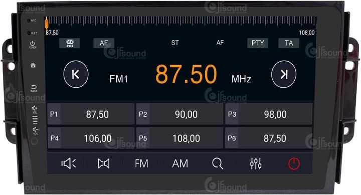 Image du produit JFSound Autoradio Android GPS Bluetooth WiFi USB DAB+ Touchscreen 9 8-Coeur CarPlay Android Auto