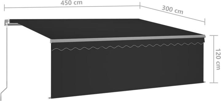 Produktbild vidaXL Markise (4.50 m)