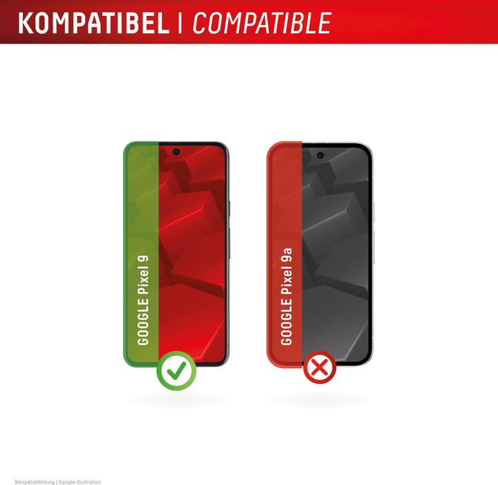 Produktbild Displex Real Glass + Case (1 Stk., Google Pixel 9)