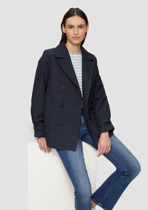 Produktbild S.Oliver Outdoor-Jacke Wasserabweisende Cabanjacke mit Riegeldetail am Ärmel (34)