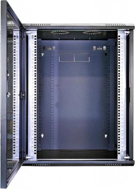 Immagine prodotto Wirewin Armadio a muro 600X600X15U Pro 2nd Gen 19 / 15U / Nero (15 HE, Rack da 19 pollici)