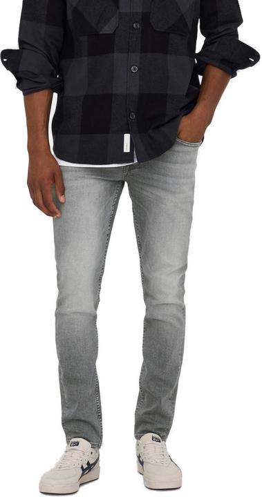 Produktbild Only & Sons ONSLOOM SLIM GREY NOOS Slim Fit Jeans (W34/L34)