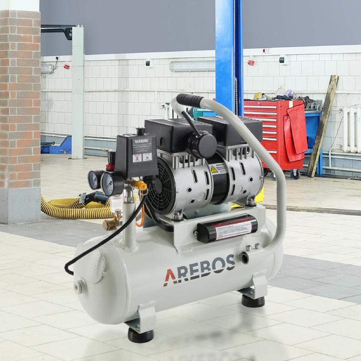 Immagine prodotto Arebos Compressore Whisper (8 bar, 12 l)
