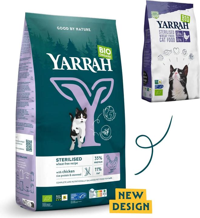 Actual product image Yarrah BIO Dried fodder GF sterilized (Adult, 1 pcs., 2000 g)
