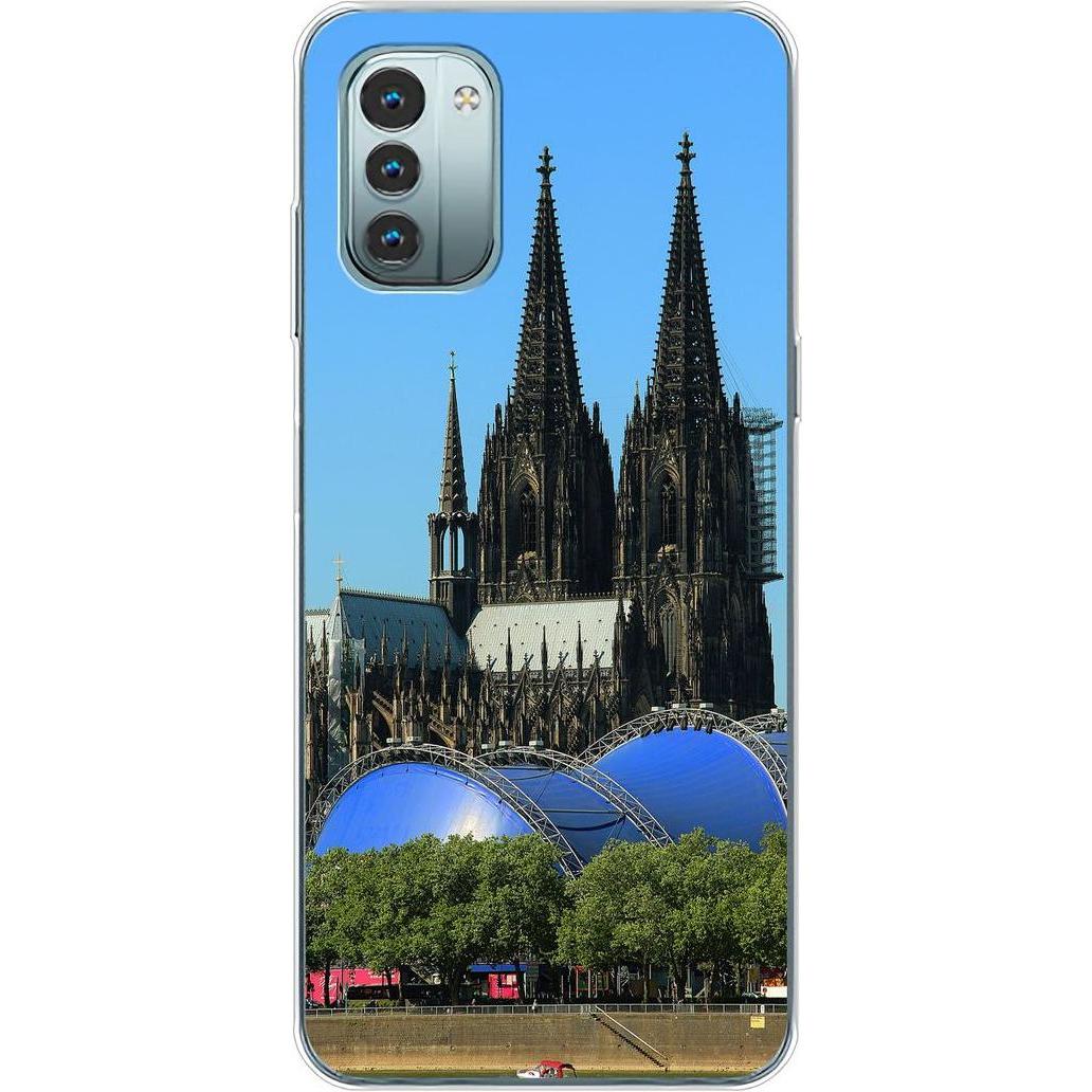 König Design Hülle Handy Schutz für Nokia G11 Case Cover Tasche Bumper Etuis Backcover TPU (Nokia G11), Smartphone Hülle...