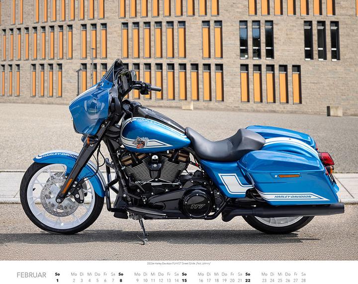 Produktbild Best of Harley Davidson Kalender 2026 Premium XXL (Harter Einband, Deutsch)