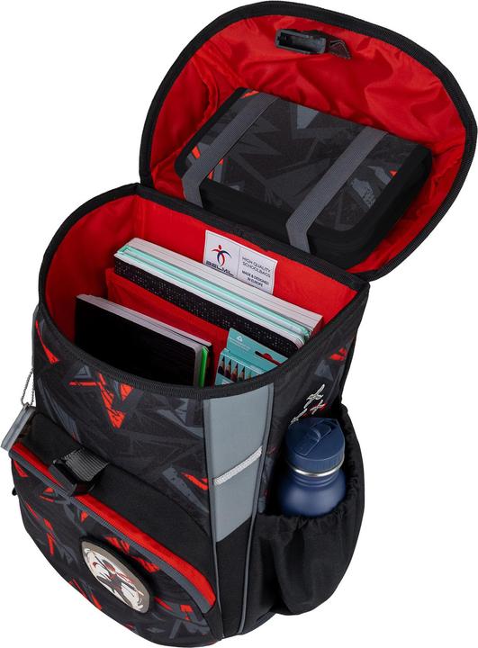 Actual product image Belmil Maxi ergonomisches Schulranzenset 5tlg. "Ninja Gam (22 l)