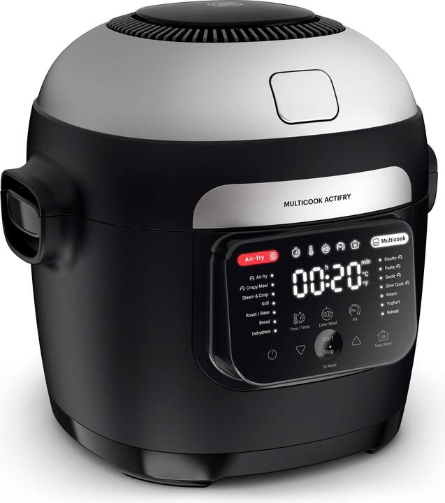 Productafbeelding OBH Nordica Multicook Actifry Multi-cooker and Air Fryer, 6 L, black