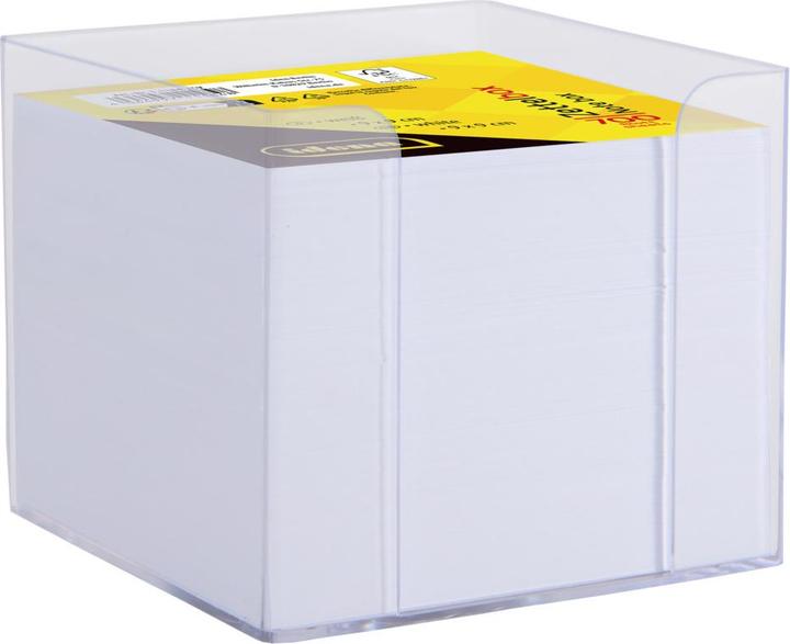 Produktbild Idena Zettelbox weiss 9x9x8cm 700 Blatt (9 x 9 x 8 cm)