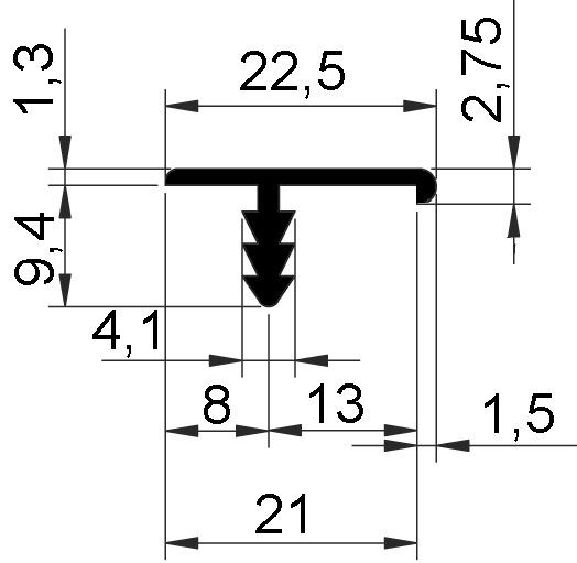 Produktbild Werkstarck Abdeckprofile auf Mass