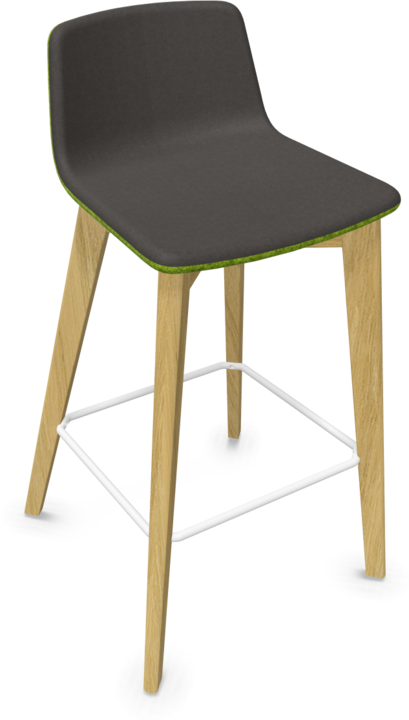 Dark grey, White, Light green melange, Ash natural light grey stained