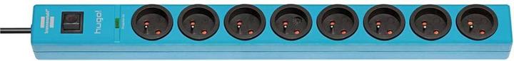 Actual product image Brennenstuhl Overvoltage protection socket strip hugo! (8 x, CEE 7/5, 2 m)