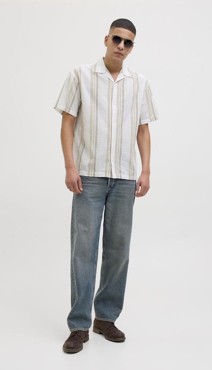 Produktbild Jack & Jones Jprccsummer Stripe Resort S/S Shirt Sn (S)