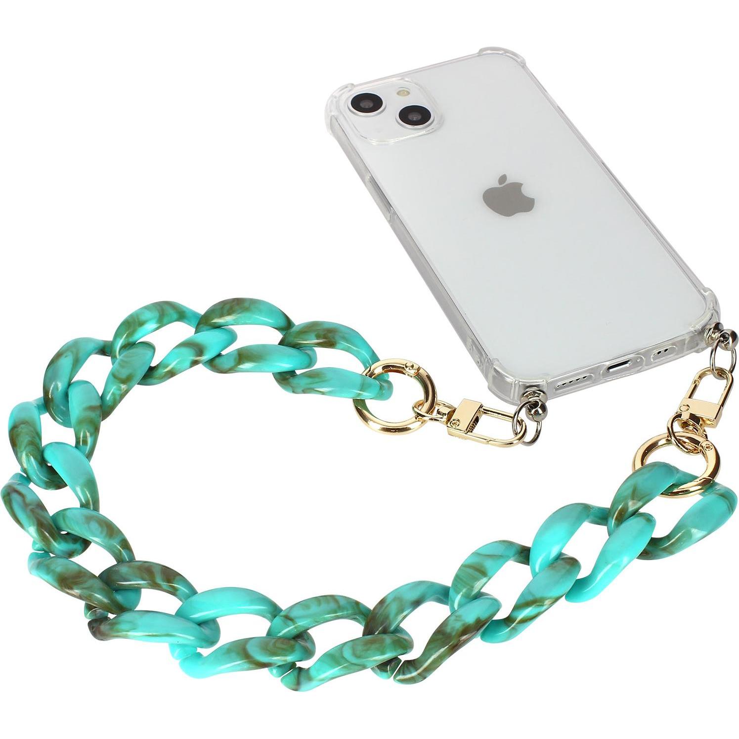 Avizar Handyschmuck, Armbandglieder, 45cm, Weiteres Smartphone Zubehör, Türkis