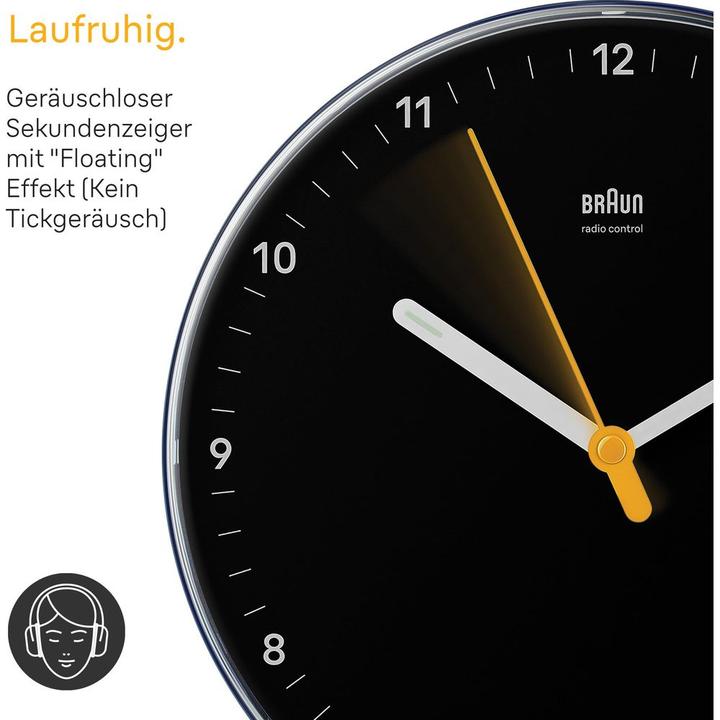 Actual product image Braun Wall Clock (23 cm)