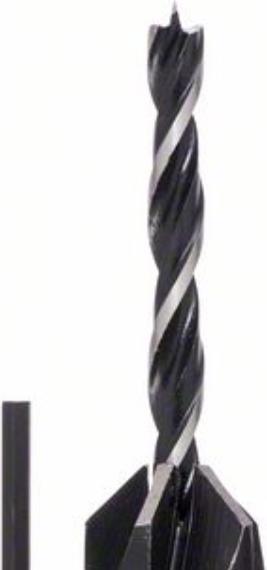 Produktbild Bosch Zubehör Holzspiralbohrer mit Senker D= 5,0 mm L= 85 mm (5 mm)