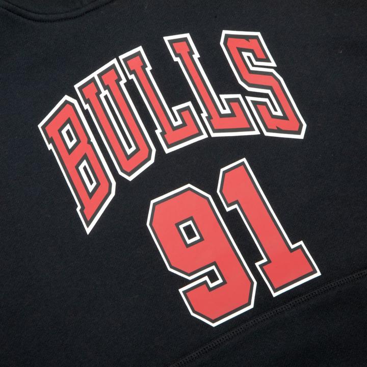 Produktbild Mitchell & Ness M&N Fleece NBA Hoody - Chicago Bulls Dennis Rodman - M (M)