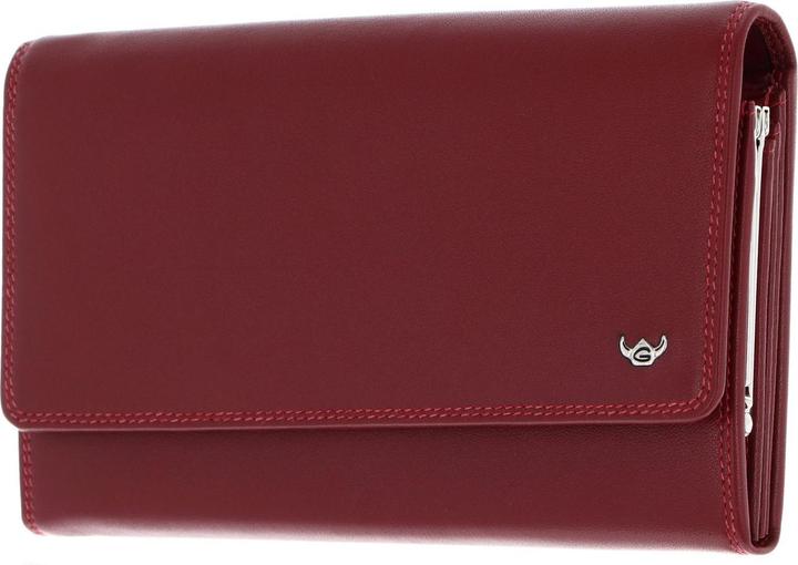 Actual product image Golden Head Polo wallet RFID leather 17 cm