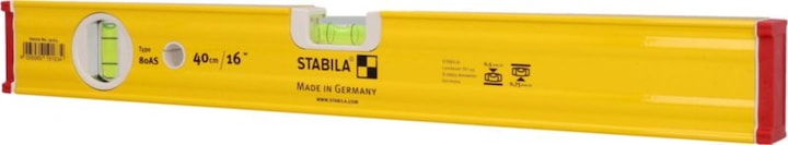 Image du produit Stabila Niveau à bulle Type 80 AS (40 cm)