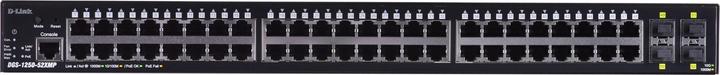 Immagine prodotto D-Link Switch Gigabit DGS-1250-52XMP PoE 52 porte Smart Managed PoE+ 4x 10G (52 Porti)