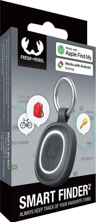 Produktbild Fresh'N Rebel Fresh 'n Rebel Smart Finder 2 Storm Grey (Android, Apple)