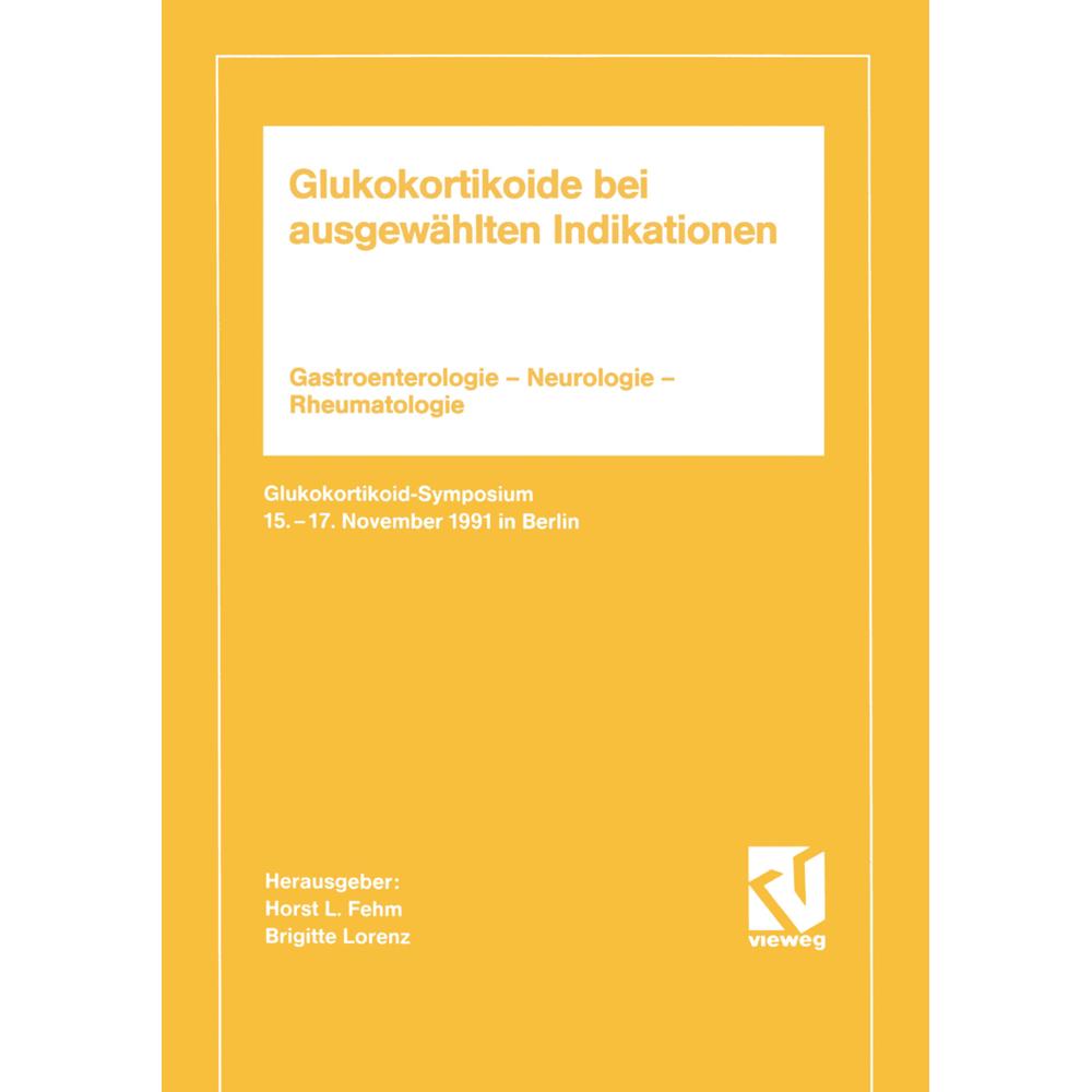 Glukokortikoide bei ausgewählten Indikationen, Fachbücher