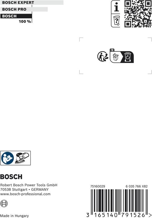 Produktbild Bosch Zubehör Schleifplatte L = 183 mm B = 93 mm