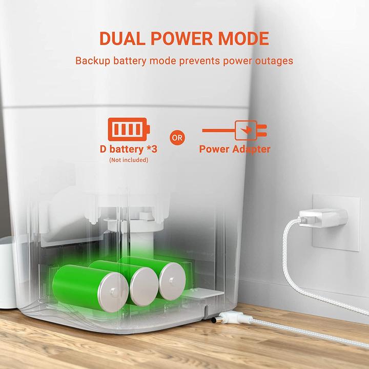 Actual product image Balimo 4L Automatic Feeder White