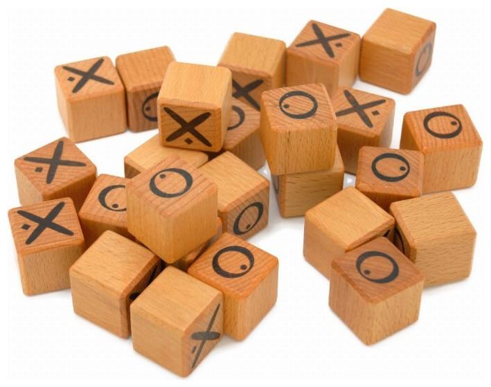 Actual product image Gigamic Quixo Classic (German, French, Italian, English)
