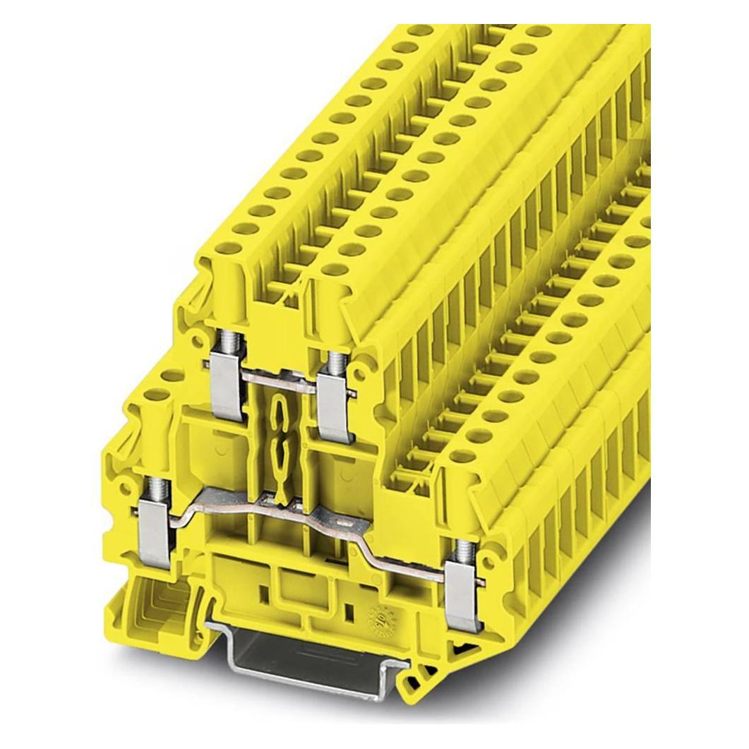 Phoenix Contact Phoenix UTTB 4 YE - 6,2 mm - 69,9 mm - 800 V, Elektronikkabel + Stecker, Gelb
