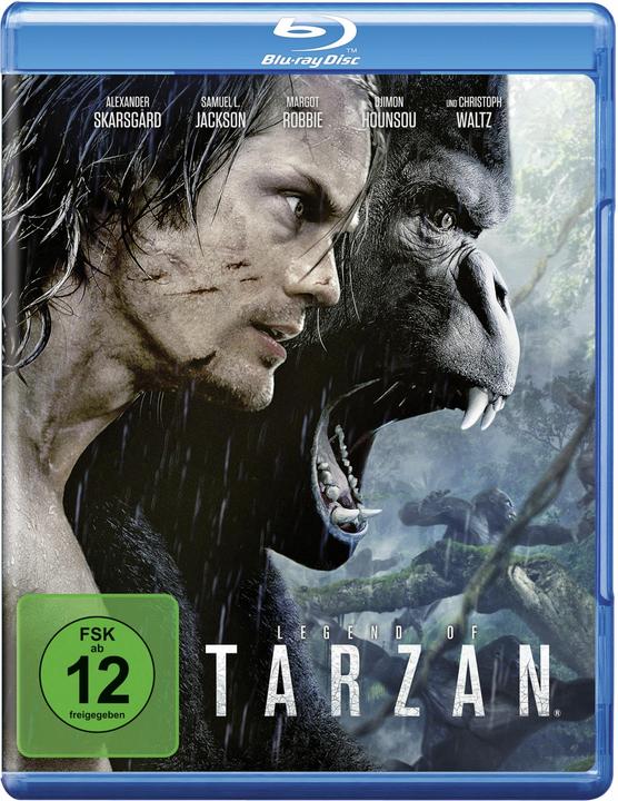 Legend Of Tarzan (Blu-ray, 2016, English, German)
