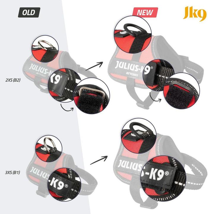 Image du produit Julius-K9 Le harnais de la puissance (L, Chien, Sport canin, Jogging, Promenade, Travail)