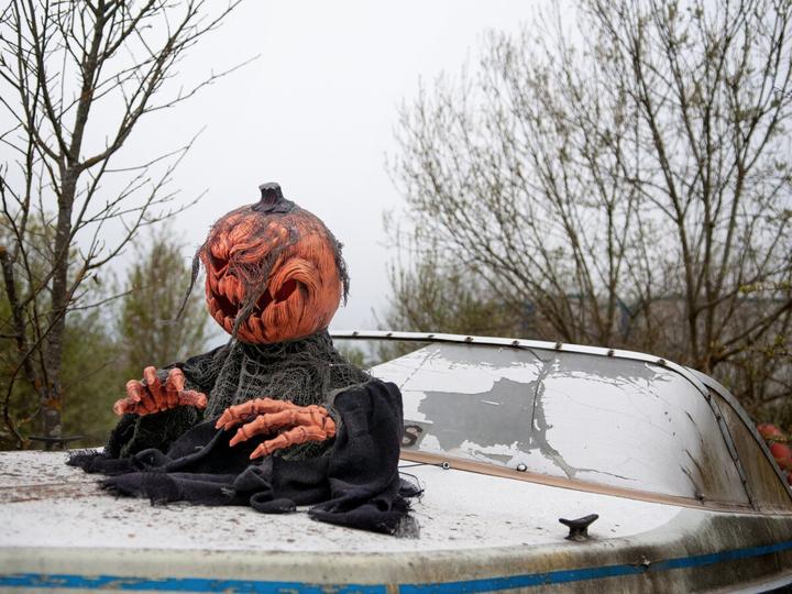 Actual product image Europalms Halloween pumpkin monster (1 Piece)
