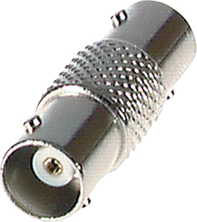 Actual product image EFB Elektronik Adapter 75 Ohm socket-socket BNC adapter socket-socket (Antenna cable)