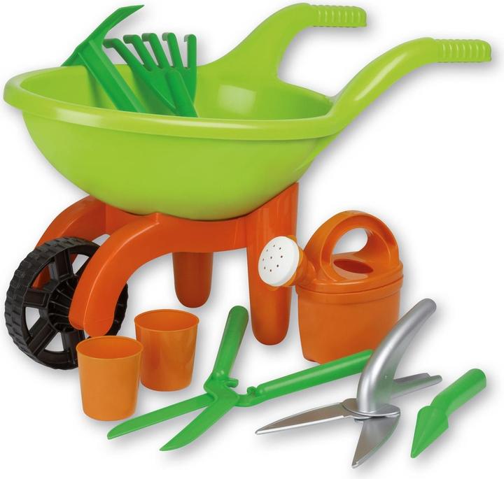Androni Kruiwagen met tuingereedschap