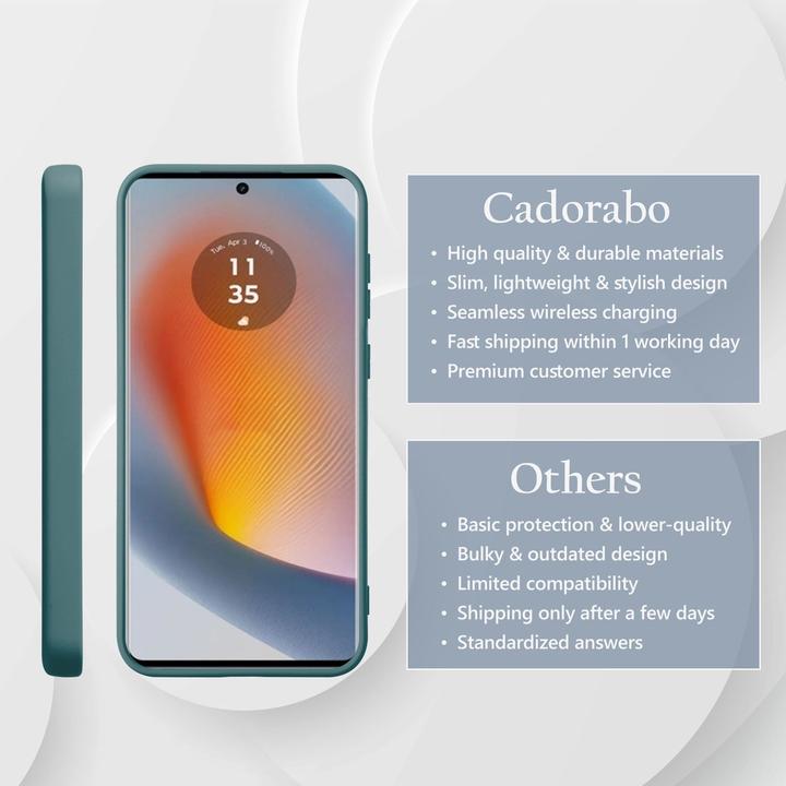 Produktbild Cadorabo Hülle für Motorola Moto Edge 50 Fusion im Liquid Case Design (Motorola Edge 50)