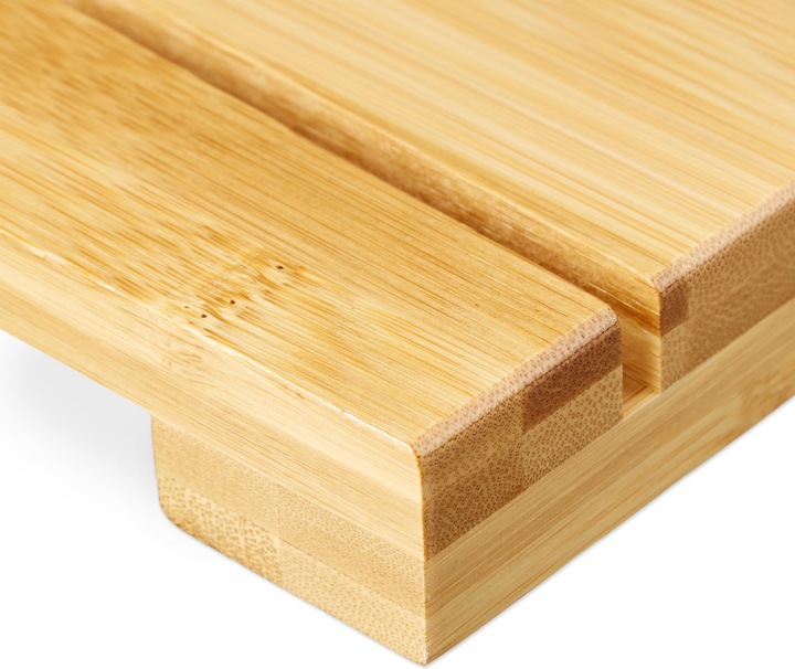 Actual product image Relaxdays Bamboo Bath Mat (65 x 40 x 3 cm)
