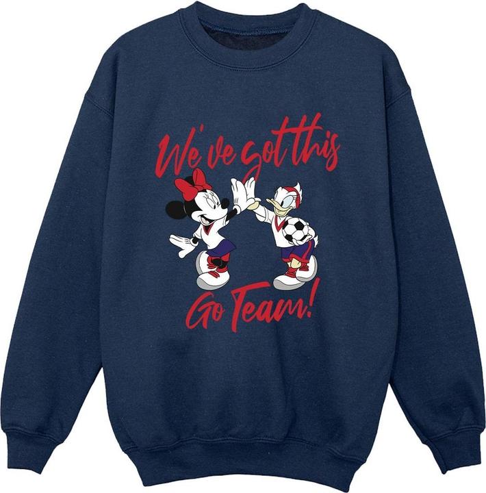Actual product image Disney Boys Minnie Daisy We've Got This Sweatshirt (128)